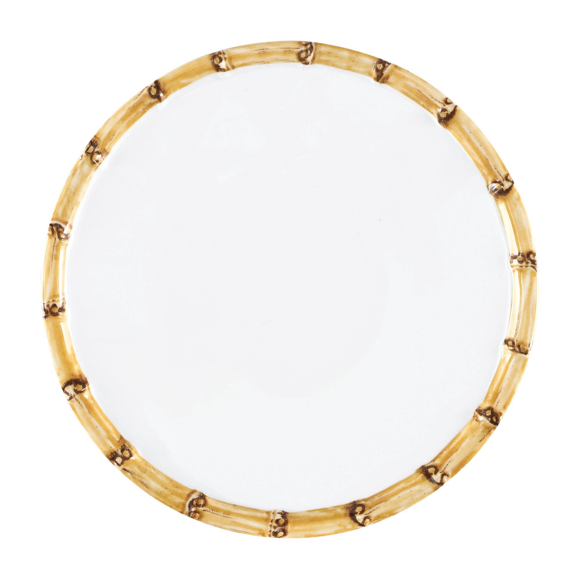 Classic Bamboo 6" Melamine Plate - Abigail Fox Designs