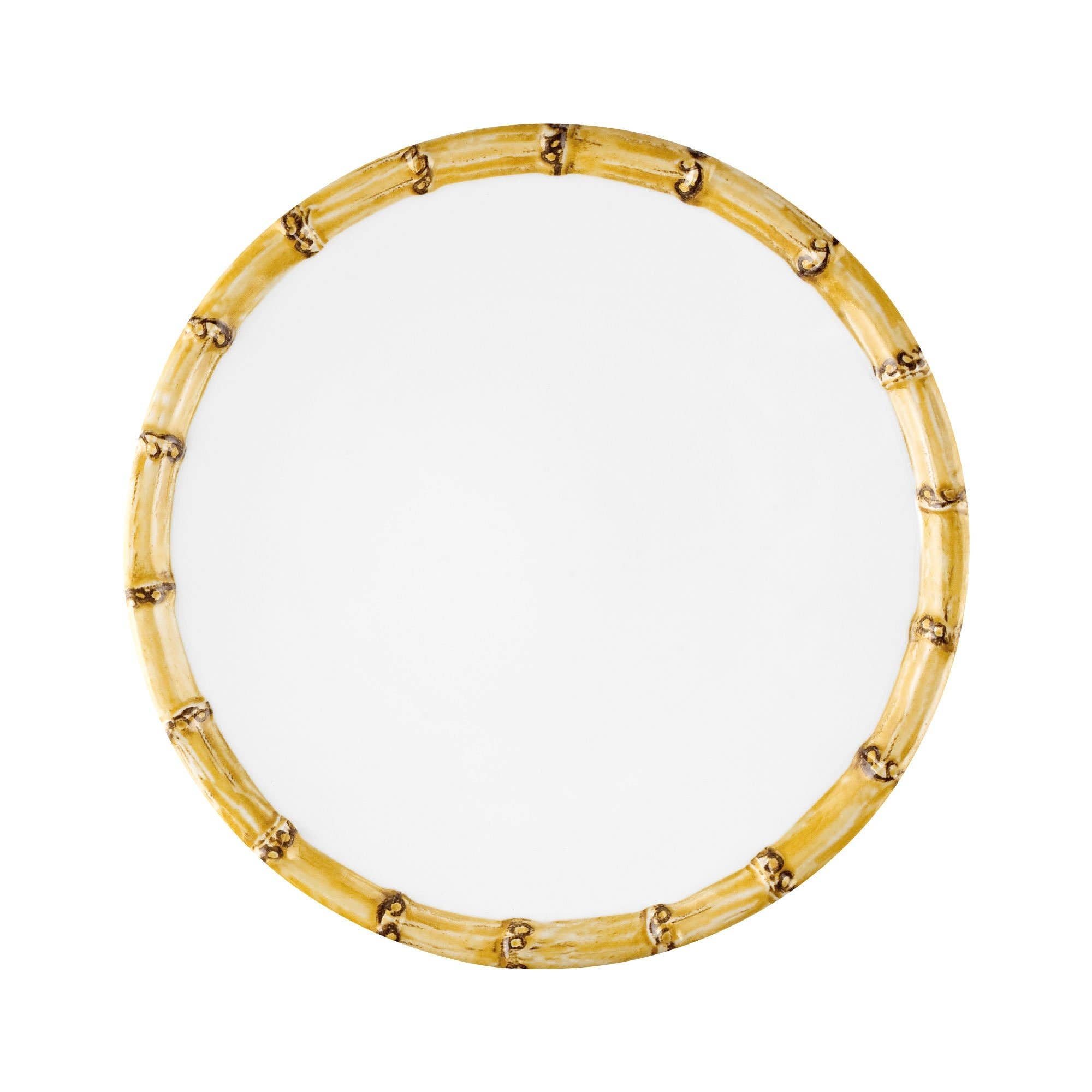 Classic Bamboo 9" Melamine Plate - Abigail Fox Designs