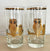 Culver, Signed Vintage Mid-Century Barware, 22K Gilded Gold Owls, Highball Tumbler Drinking Glasses, Set of 2 - Abigail Fox Designs