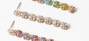 Dangle Crystal Drop Earrings - Abigail Fox Designs