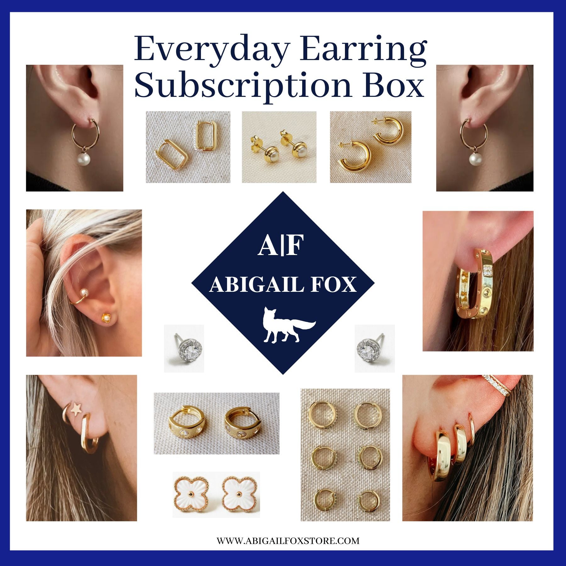 Earring Club Subscription Box - Abigail Fox Designs