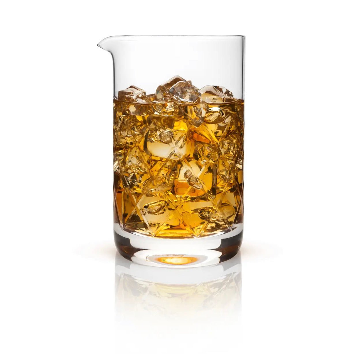 Extra Large Etched Crystal Pitcher - Abigail Fox Designs