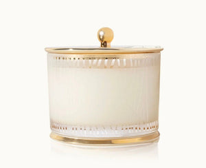 Frasier Fir Gilded Frosted Wood Grain Candle - Abigail Fox Designs