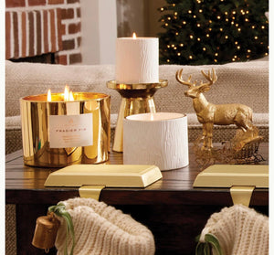 Frasier Fir Gold 3-Wick Candle 17oz - Abigail Fox Designs