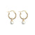 Freshwater Pearl Hoop Earrings - Abigail Fox Designs