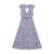 Giselle maxi navy ikat dress - Abigail Fox Designs