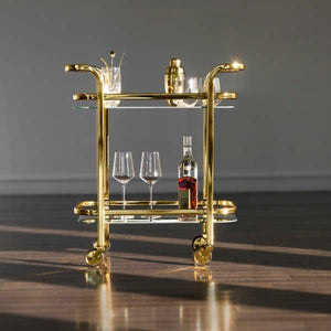 Gold Bar Cart - Abigail Fox Designs