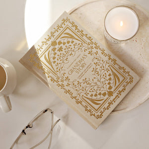 Grandma's Story: A Memory and Keepsake Journal for My Family - Abigail Fox Designs