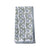 Gray and Green Block Print Cloth Napkins - Abigail Fox Designs