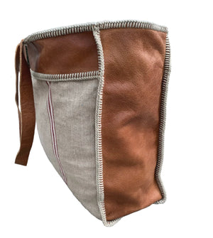 Greenwich leather bag - Abigail Fox Designs