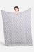 Grey Leopard Print Soft Throw Blanket - Abigail Fox Designs