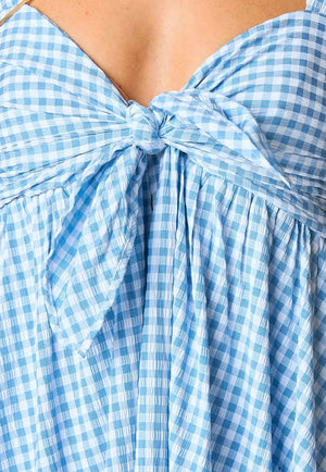 Hydrangea Blue Maxi Dress - Abigail Fox Designs