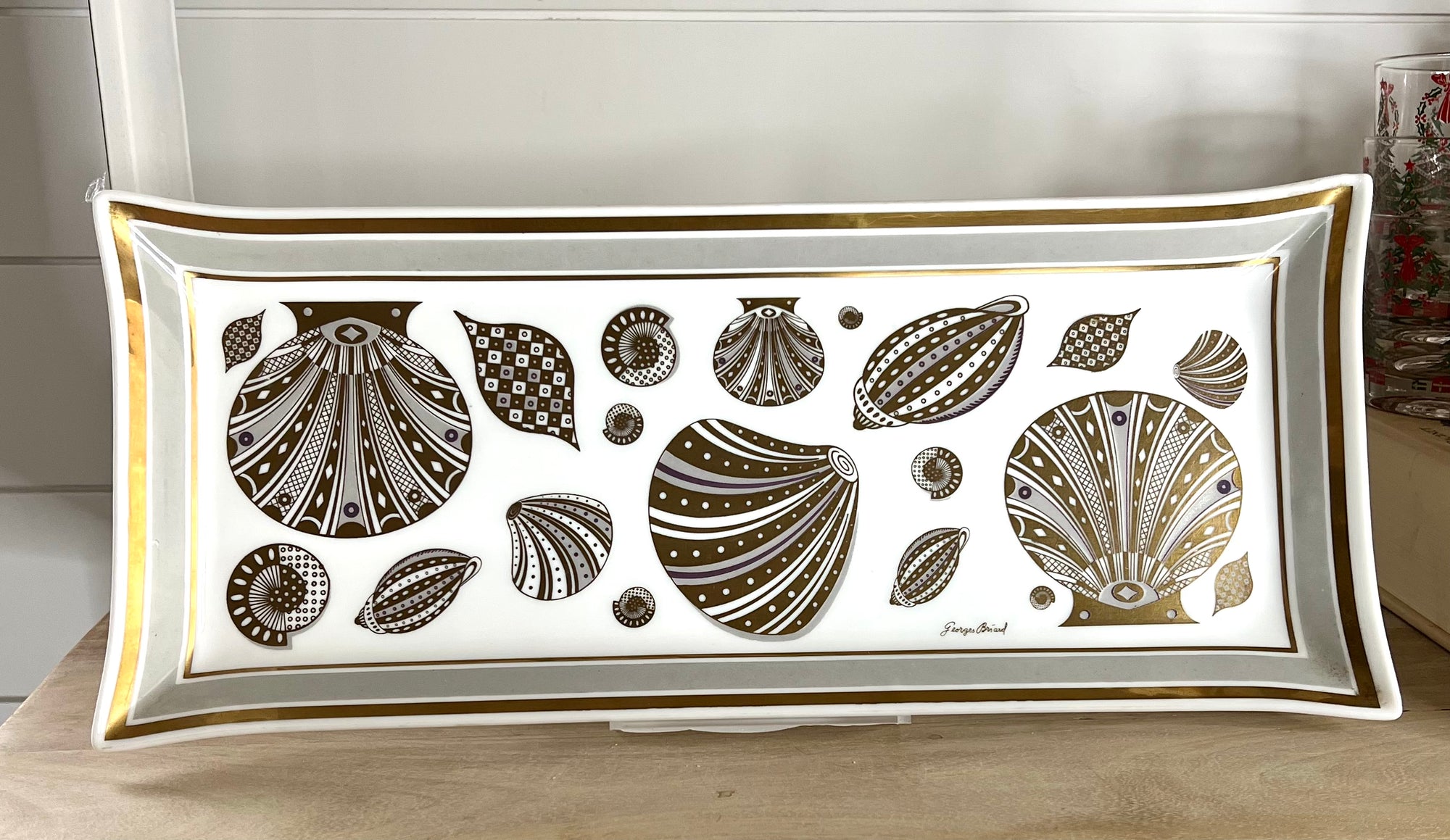 Georges Briard, Signed Vintage Mid-Century Platter #2