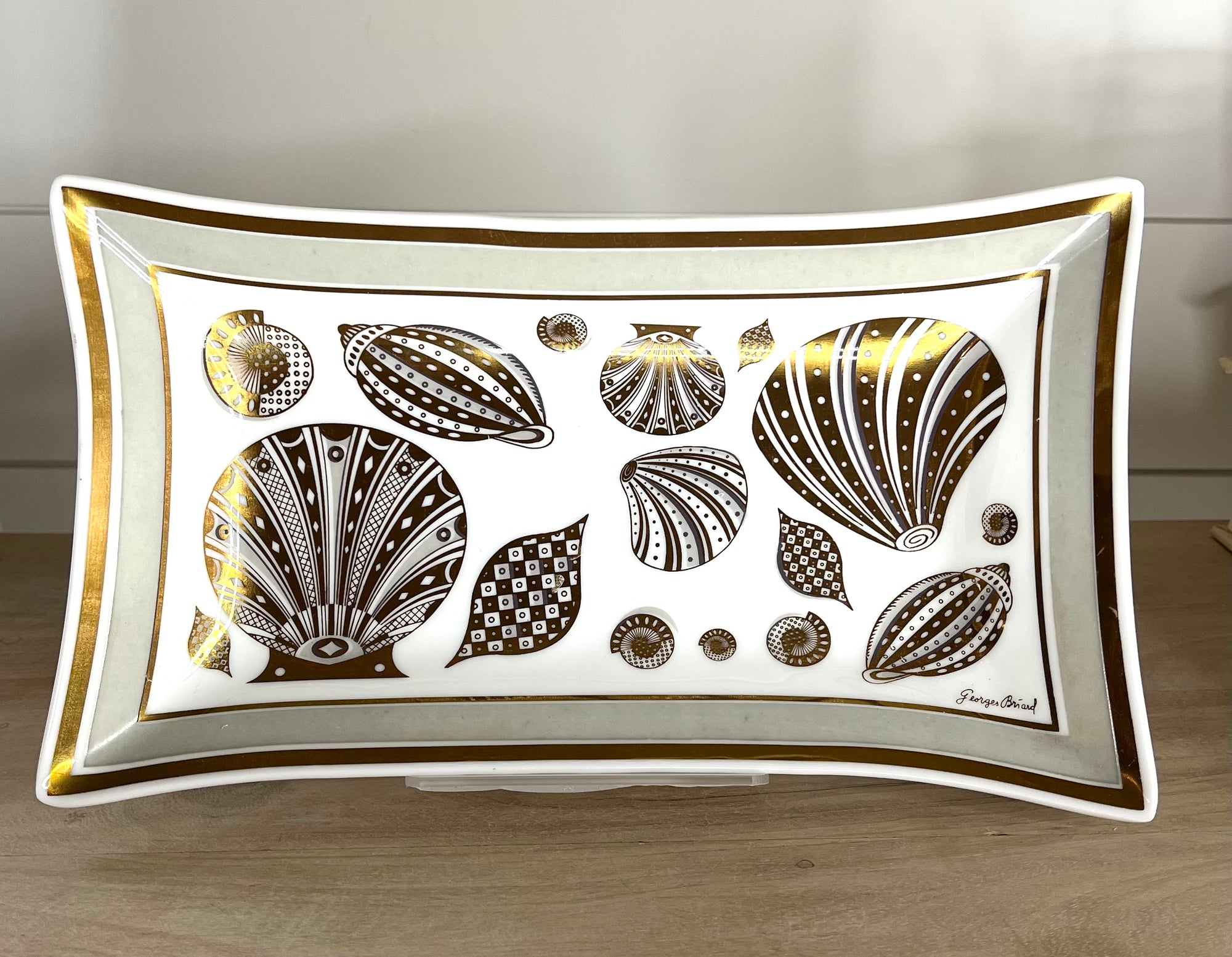 Georges Briard, Signed Vintage Mid-Century Platter