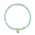 Inner Light Amazonite Lotus Stretch Bracelet - Abigail Fox Designs