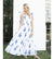 Island Maxi Dress (Blue Marigold) - Abigail Fox Designs