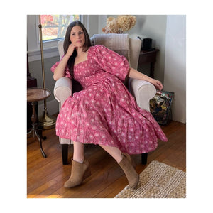 Lake Avenue Dress, Pink - Abigail Fox Designs