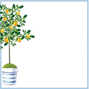 Lemon Tree 8.5"X8.5"  Notepad