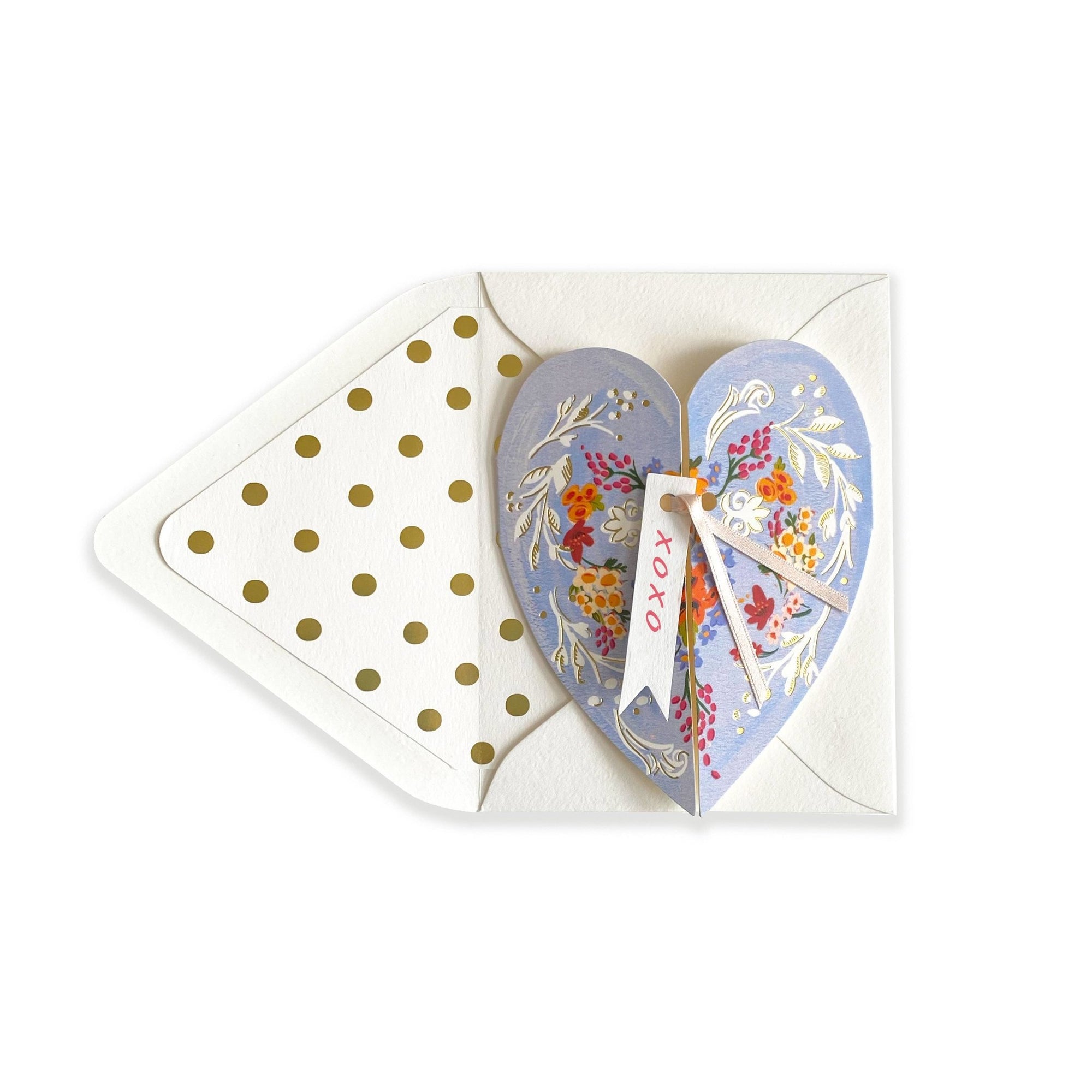 Love Greeting Card, XOXO - Abigail Fox Designs