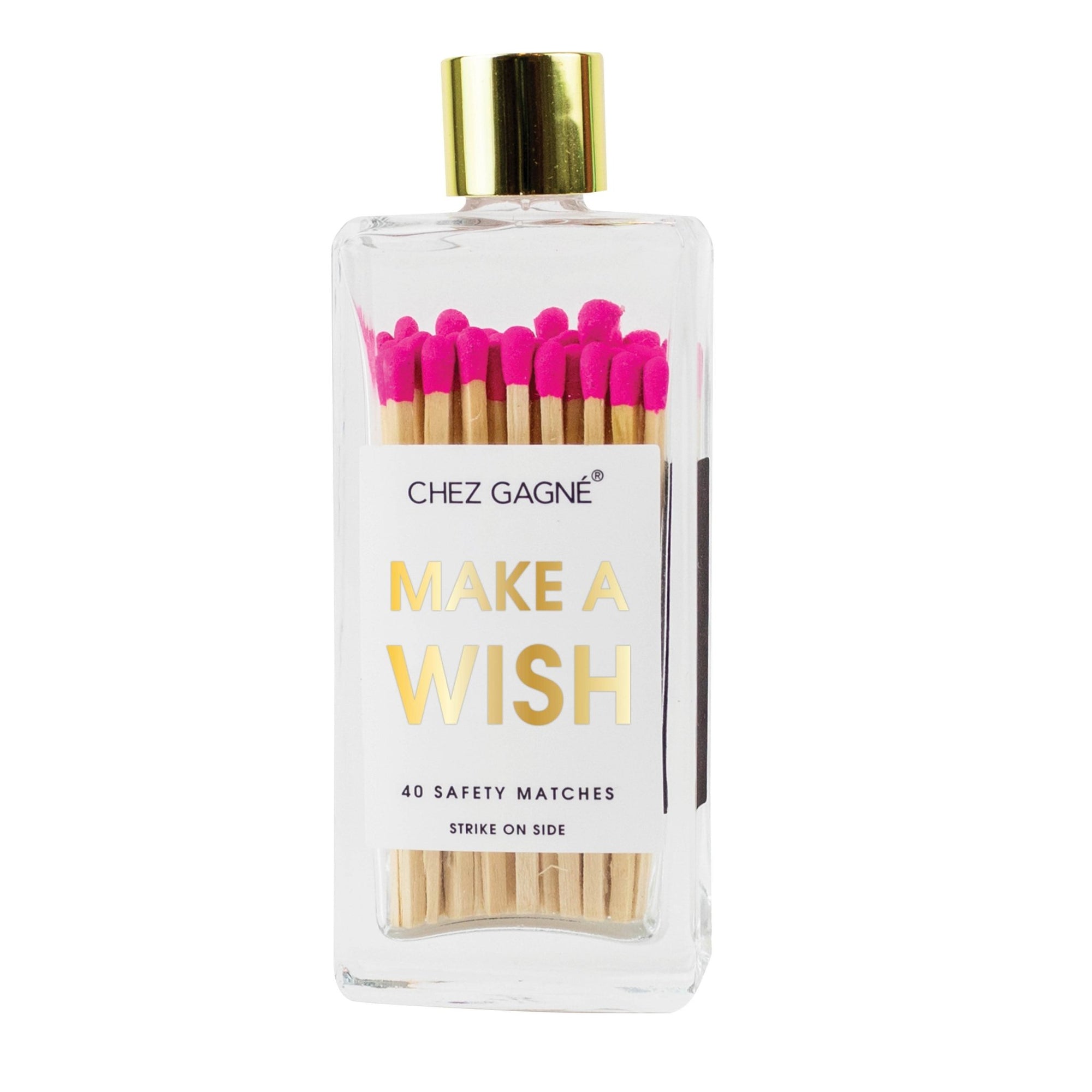 Make A Wish - Glass Bottle Matches - Abigail Fox Designs