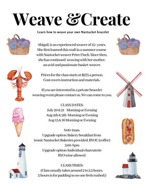 Make Your Own Nantucket Bracelet Class on Nantucket - Abigail Fox Designs