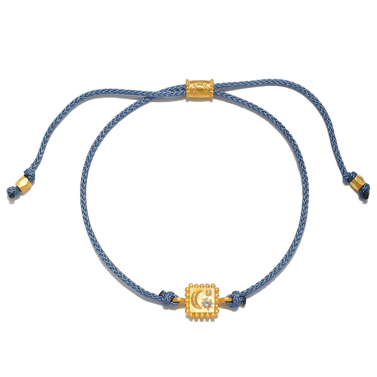 Moonlight Magic White Topaz Adjustable Cord Bracelet