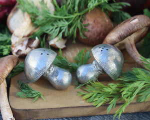 Mushroom Salt & Pepper Set - Abigail Fox Designs