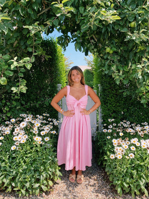 Nantucket Rose Cottage Midi Dress - Abigail Fox Designs
