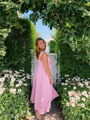 Nantucket Rose Cottage Midi Dress - Abigail Fox Designs