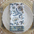 Napkin Lilibet Caramel Indigo, Set of 4 - Abigail Fox Designs