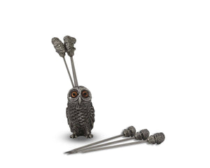 Owl Cheese Pick Set - Abigail Fox Designs