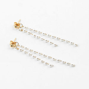 Pearl Front and Back Dangle - Abigail Fox Designs