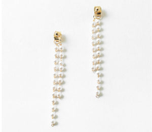 Pearl Front and Back Dangle - Abigail Fox Designs