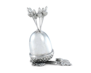 Pewter Acorn Cheese Pick Set - Abigail Fox Designs