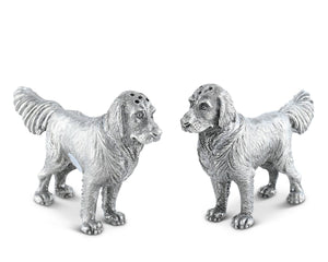 Pewter Retriever Salt and Pepper - Abigail Fox Designs