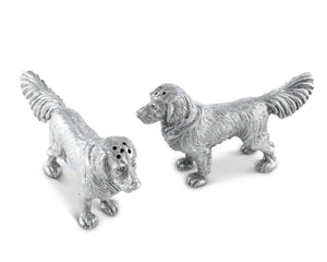 Pewter Retriever Salt and Pepper - Abigail Fox Designs