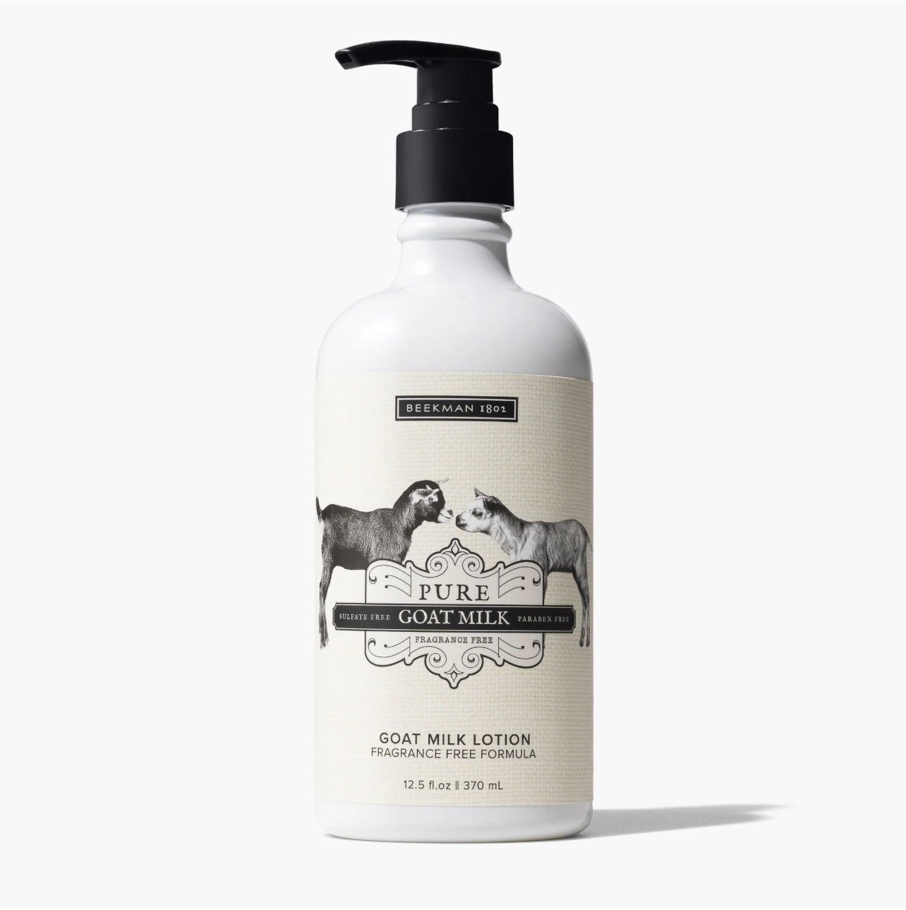 Pure Goat Milk Lotion, 12.5 fl oz, fragrance free, Beekman 1802 - Abigail Fox Designs