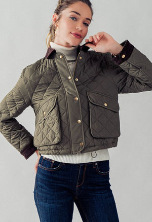 Quilted Barn Jacket - Abigail Fox Designs
