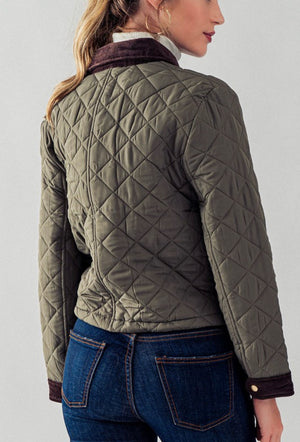 Quilted Barn Jacket - Abigail Fox Designs