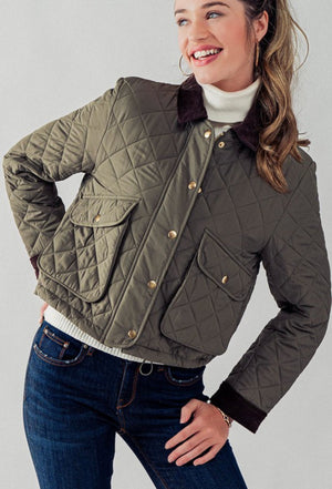 Quilted Barn Jacket - Abigail Fox Designs