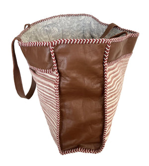 Rosewood leather bag - Abigail Fox Designs