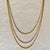Rounded Snake Chain in 18, 20 and 22 inch lengths- 18K Gold Filled