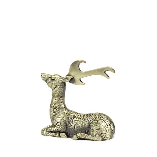Rustic Holiday: Gilded Deer Bottle Opener - Abigail Fox Designs