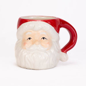 Santa Mug Red/White 14.5 oz - Abigail Fox Designs