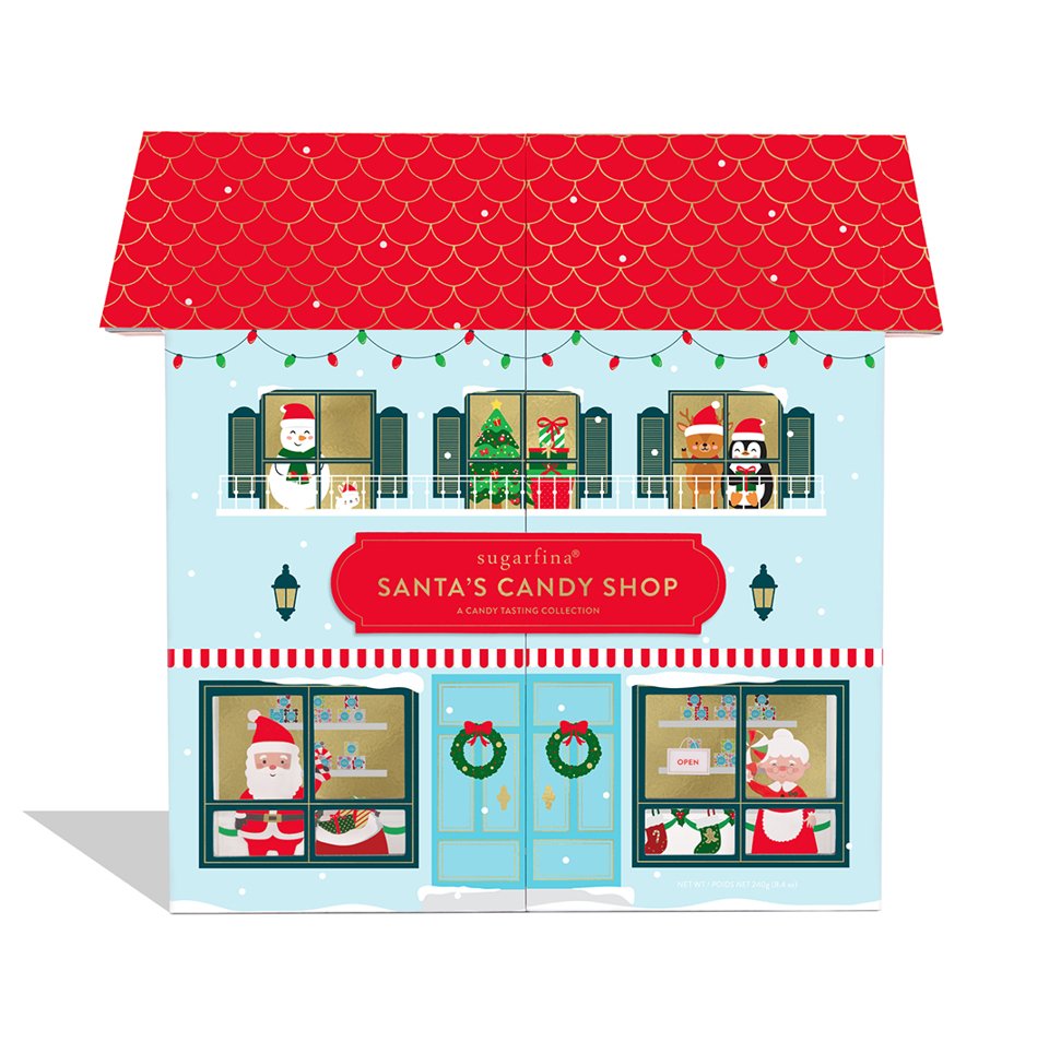 Santa's Candy Shop Advent - 24pc Tasting Collection Calendar - Abigail Fox Designs
