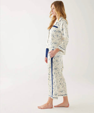 Satin Sailors Pajama Set - Lucky Charms, Mer Sea Pajamas - Abigail Fox Designs