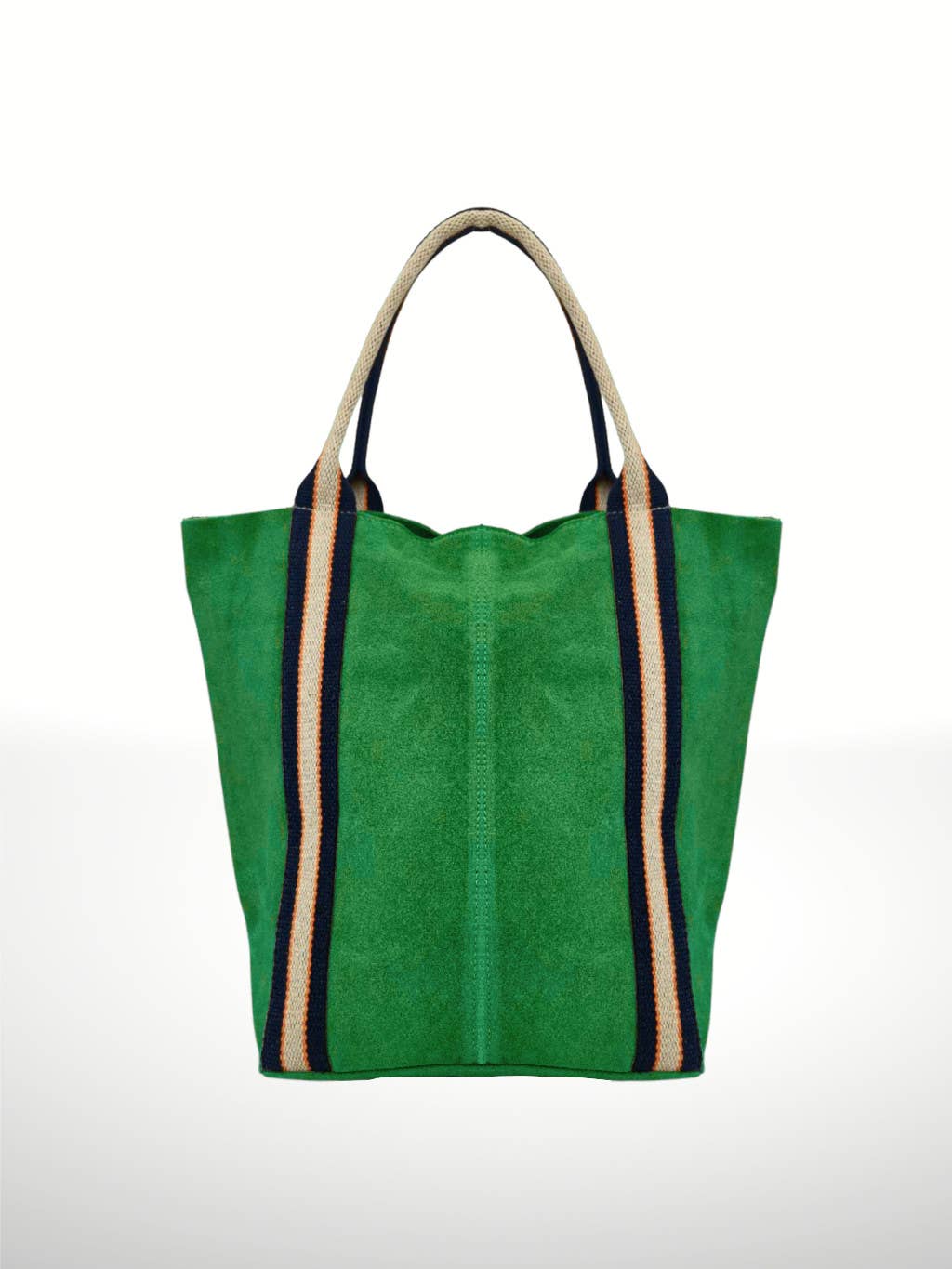 Sea Grass- Suede University Bag