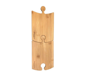 Set of Puzzle Piece Charcuterie Boards, Connect them to each other or use hole to hold your glass of wine!