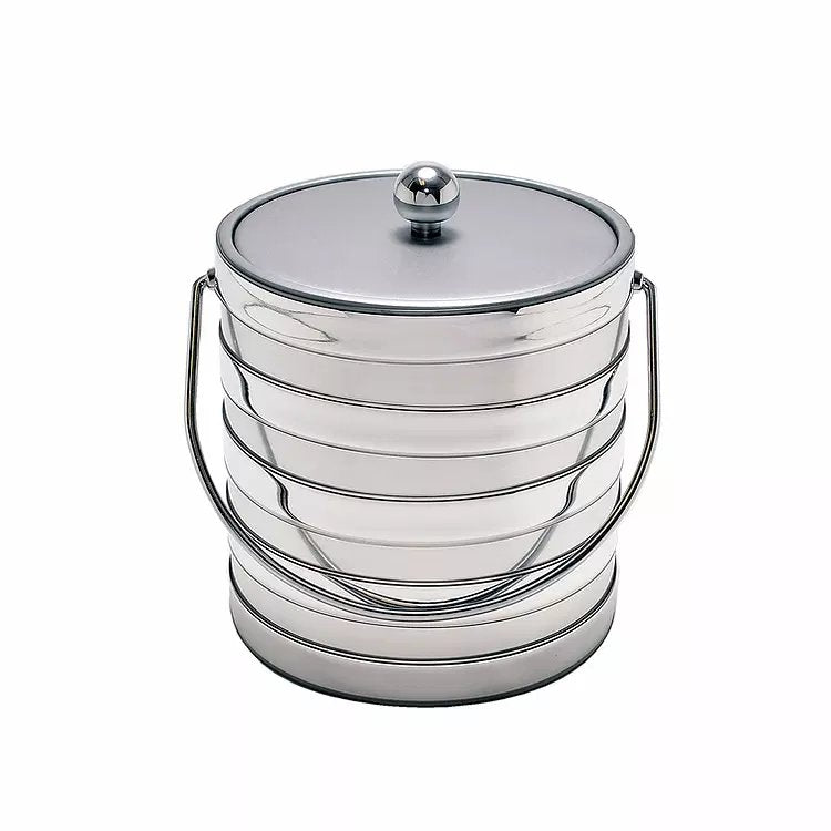 Silver Barrel 3 Qt. Ice Bucket