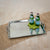 Silver Rectangle Handle Tray